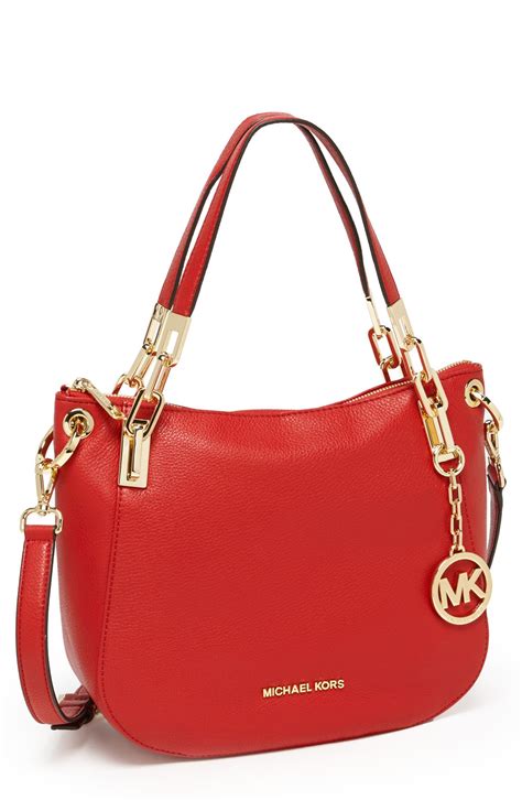 michael kors red bag sale.